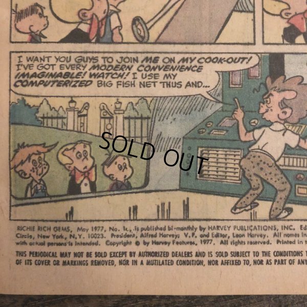 画像5: 70s Vintage Harvey Comics Richie Rich (S370) 