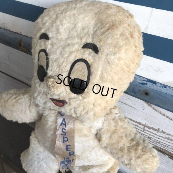 画像4: 50s Vintage Commonwealth Toy Casper Plush Doll (S376) 
