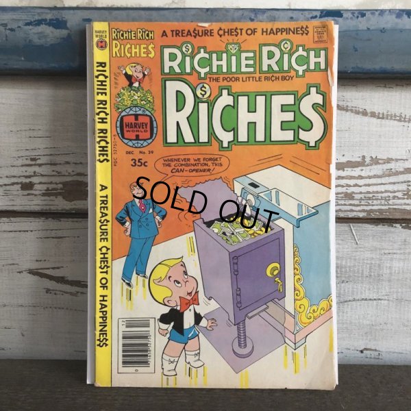 画像1: 70s Vintage Harvey Comics Richie Rich (S366)