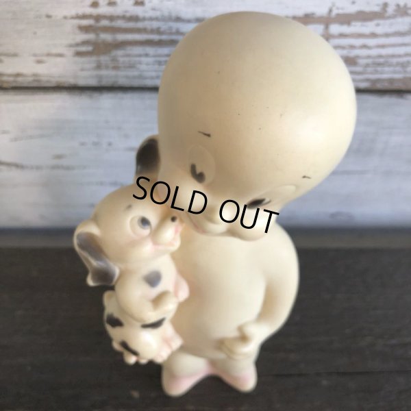 画像6: 60s Vintage Casper & Dog Vinyl Doll (S380) 