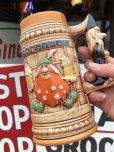 画像9: 70s Vintage Six Flags Magic Mountain Bloop Troll Beer Stein Mug (S383) 