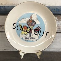 Vintage Six Flags Magic Mountain  Bloop Troll Plate (S381) 