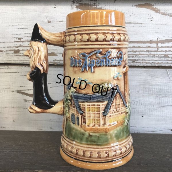 画像5: 70s Vintage Six Flags Magic Mountain Bloop Troll Beer Stein Mug (S383)