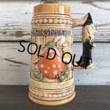 70s Vintage Six Flags Magic Mountain Bloop Troll Beer Stein Mug (S383) 