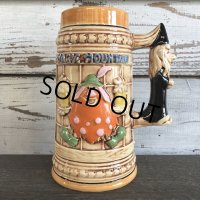 70s Vintage Six Flags Magic Mountain Bloop Troll Beer Stein Mug (S383) 