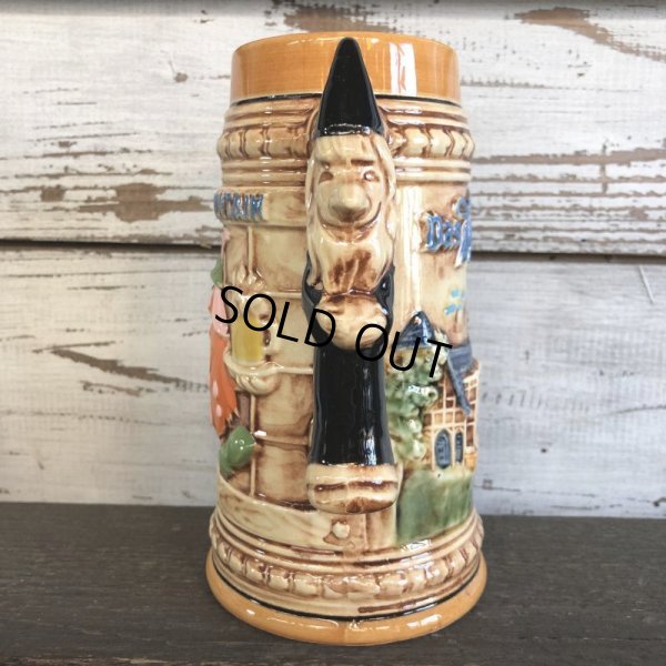 画像3: 70s Vintage Six Flags Magic Mountain Bloop Troll Beer Stein Mug (S383)