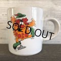 Vintage Six Flags Magic Mountain Bloop Troll Mini Mug (S384) 