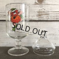 Vintage Six Flags Magic Mountain  Bloop Troll Glass Pot (S382) 