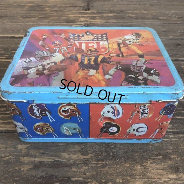 画像4: 70s Vintage Thermos Luch Box NFL (S385)