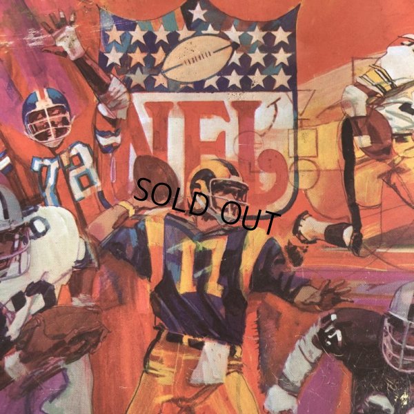 画像10: 70s Vintage Thermos Luch Box NFL (S385)