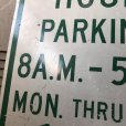 画像5: Vintage Road Sign TWO HOUR PARKING (S388) 