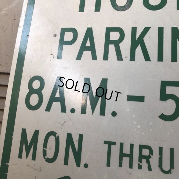 画像5: Vintage Road Sign TWO HOUR PARKING (S388) 