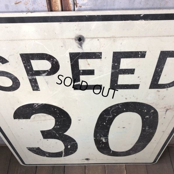画像3: Vintage Road Sign SPEED 30 (S393)