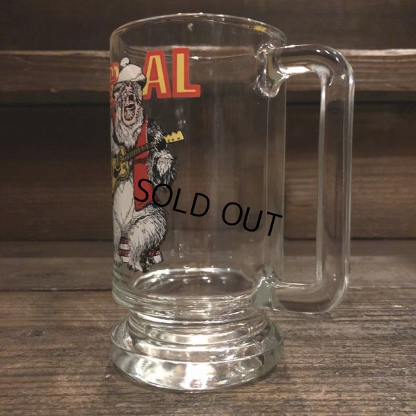 画像2: Vintage Disney Country Bear Jamboree BIG AL Glass Mug (S398)