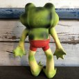 画像4: 50s Vintage Roll Over Red Rover Frog Squeak Toy (S399)