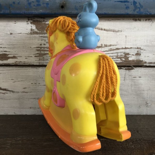 画像6: 80s Vintage Mattel Rocking Horse Toy (S403)