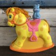 画像1: 80s Vintage Mattel Rocking Horse Toy (S403) (1)