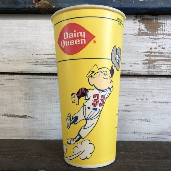 画像1: Vintage Wax Paper Cup Dairy Queen Dennis The Menace (S411)