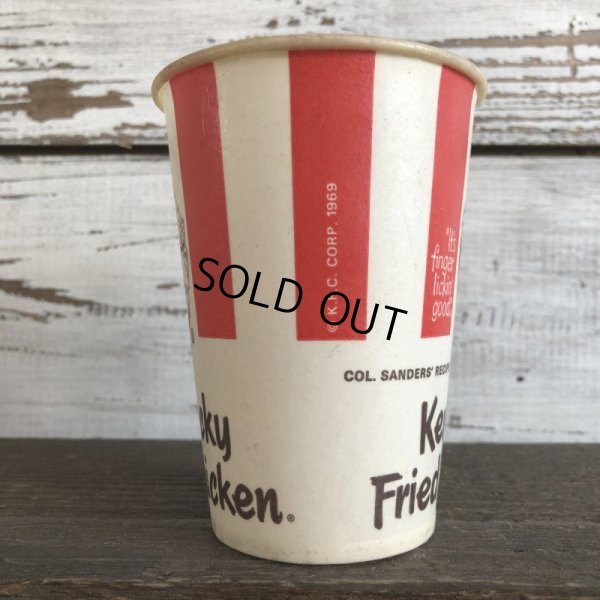 画像2: Vintage Wax Paper Cup KFC Kentucky Fried Chicken (S418)