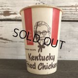 Vintage Wax Paper Cup KFC Kentucky Fried Chicken (S418)