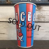 Vintage Wax Paper Cup ICEE (S413)