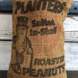 画像7: Vintage Planters Mr Peanuts Burlap Bag ROASTED PEANUTS 1LB (S422)