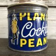 画像1: Vintage Planters Mr Peanuts Can W/Handy Coaster (S423) (1)