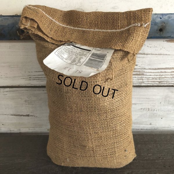 画像3: Vintage Planters Mr Peanuts Burlap Bag ROASTED PEANUTS 1LB (S422)