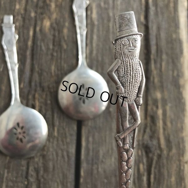 画像4: Vintage Planters Mr Peanuts CARLTON SILVER PLATE Spoon (S427)