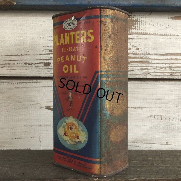 画像4: Vintage Planters Mr Peanuts Penut Oil Can (S424)