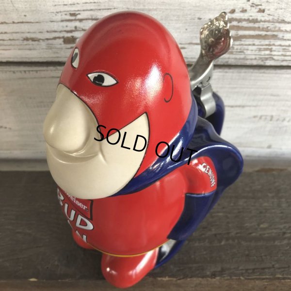 画像7: Vintage Budweiser Ceramic Beer Stein BAD MAN (S428)