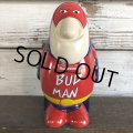 Vintage Budweiser Ceramic Beer Stein BAD MAN (S428)