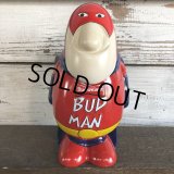 Vintage Budweiser Ceramic Beer Stein BAD MAN (S428)
