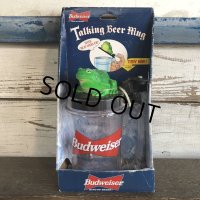 Vintage Budweiser Talking Frog Beer Mug  "Bud-Weis-Er"  (S431)
