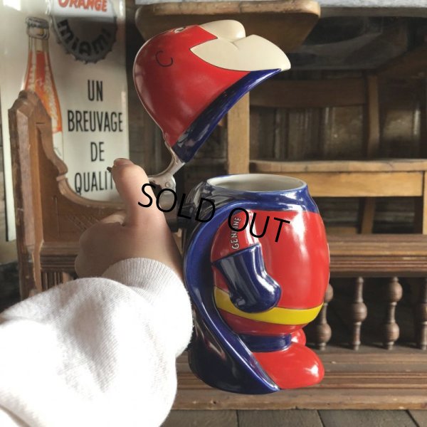 画像11: Vintage Budweiser Ceramic Beer Stein BAD MAN (S428)