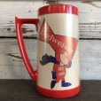 画像3: Vintage Budweiser Plastic Thermo-Serv  Beer Stein Mug BAD MAN (S429)