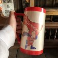 画像9: Vintage Budweiser Plastic Thermo-Serv  Beer Stein Mug BAD MAN (S429)