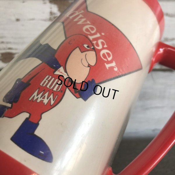 画像8: Vintage Budweiser Plastic Thermo-Serv  Beer Stein Mug BAD MAN (S429)