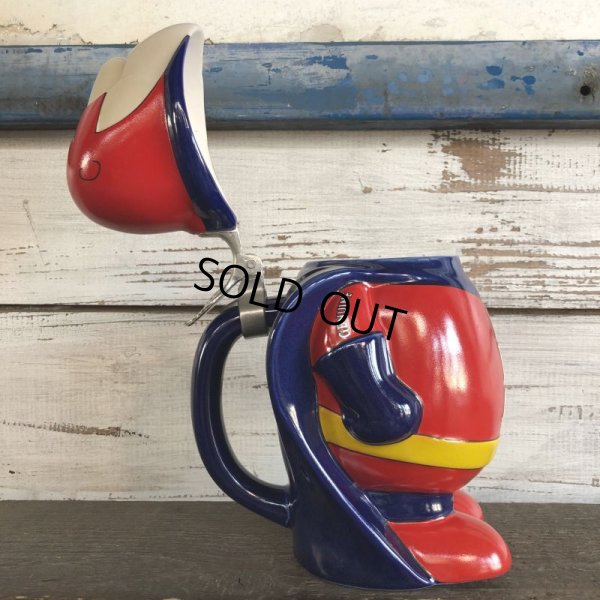 画像5: Vintage Budweiser Ceramic Beer Stein BAD MAN (S428)