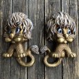 画像9: 70s Vintage Homco Wall Deco Gold Lion (S434) 