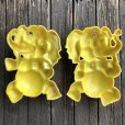 画像5: 70s Vintage Homco Wall Deco Yellow Elephant (S433) 