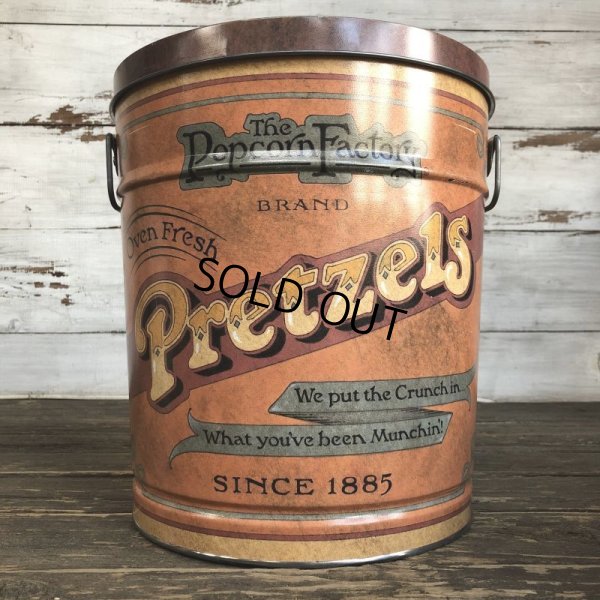 画像2: Vintage Can The Popcorn Factory BRAND Pretzel (S440)