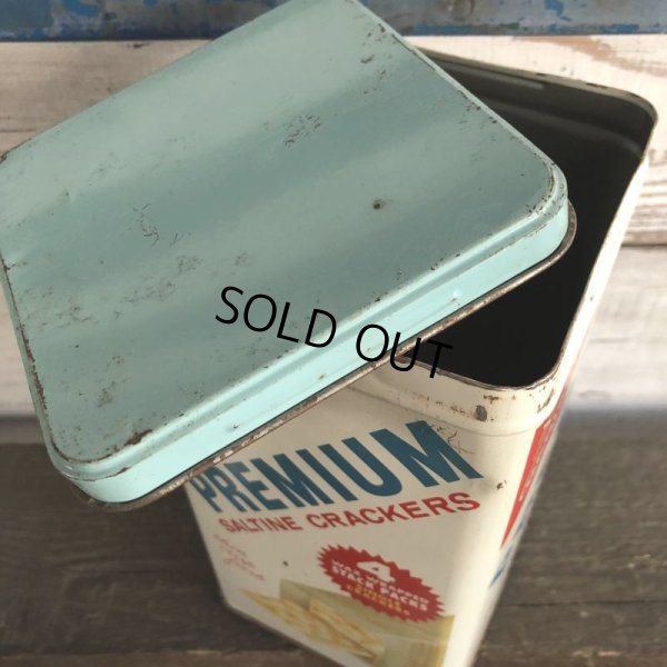 画像9: Vintage Can NABISCO Premium Saltine CRACKERS 14oz (S439)