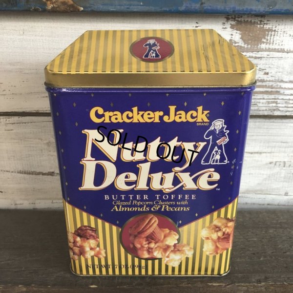 画像1: Vintage Cracker Jack Nutty Deluxe Can (S437)