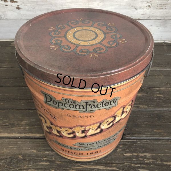 画像4: Vintage Can The Popcorn Factory BRAND Pretzel (S440)