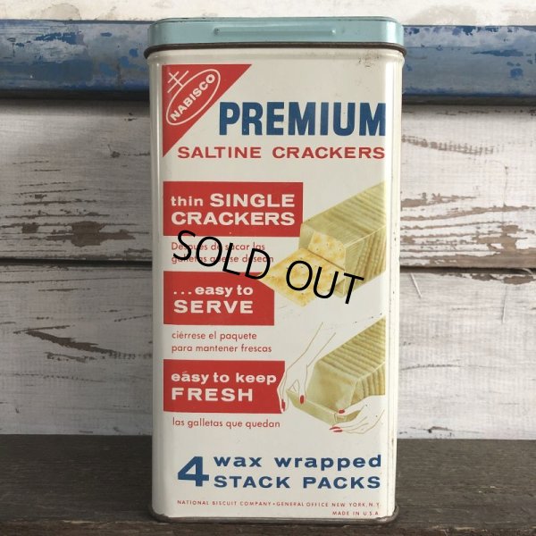 画像3: Vintage Can NABISCO Premium Saltine CRACKERS 14oz (S439)