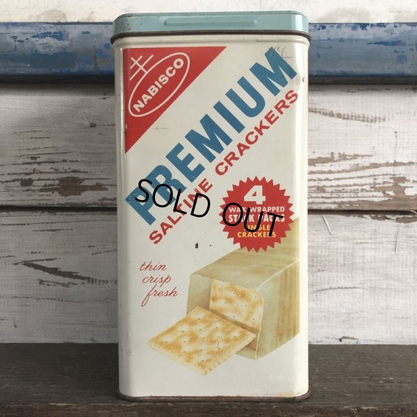 画像5: Vintage Can NABISCO Premium Saltine CRACKERS 14oz (S439)
