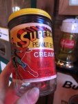 画像10: 80s Vintage Super Man DC comics PEANUT BUTTER Jar Bottles (S444)