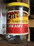 画像7: 80s Vintage Super Man DC comics PEANUT BUTTER Jar Bottles (S444)