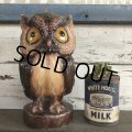 Vintage Owl Candle (S451)